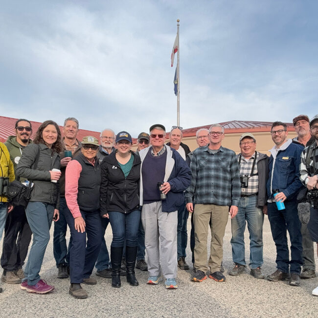 A group photo of the CVJV Board and guests.