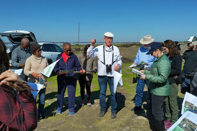 Central Valley Joint Venture Tour with Partners in the Tulare Basin